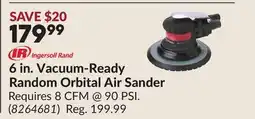 Princess Auto 6 in. Vacuum-Ready Random Orbital Air Sander offer