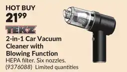 Princess Auto 2-in-1 Car Vacuum Cleaner with Blowing Function offer