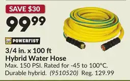 Princess Auto 3/4 in. x 100 Hybrid Water Hose offer