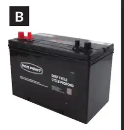 Princess Auto Deep Cycle Batteries offer