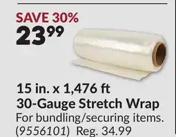 Princess Auto 15 in. x 1,476 30-Gauge Stretch Wrap offer