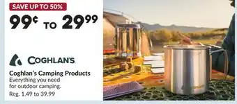 Princess Auto Camping Products offer