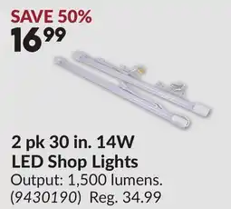 Princess Auto 2 pk 30 in. 14W LED Shop Lights offer