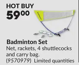 Princess Auto Badminton Set offer