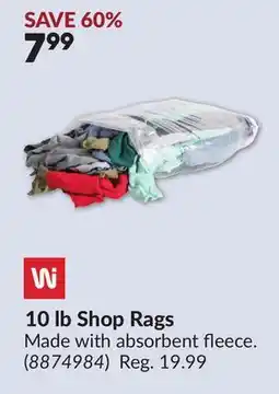 Princess Auto 10 lb Shop Rags offer