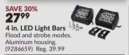 Princess Auto 4 in. LED Light Bars offer