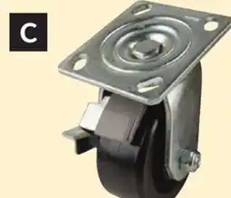 Princess Auto 4 in. Phenolic Casters, Swivel with Brake offer