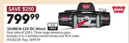Princess Auto 10,000 lb 12V DC Winch offer