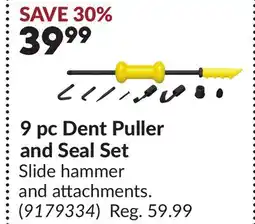 Princess Auto 9 pc Dent Puller and Seal Set offer
