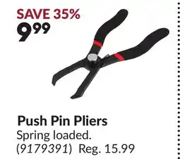 Princess Auto Push Pin Pliers offer