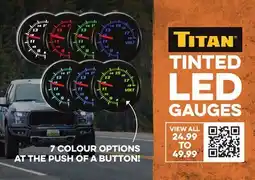 Princess Auto 7 colour options at the push of a button! offer