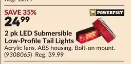 Princess Auto 2 pk LED Submersible Low-Profile Tail Lights offer