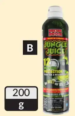 Princess Auto Insect Repellent Sprays, Jungle Juice DEET-Free offer