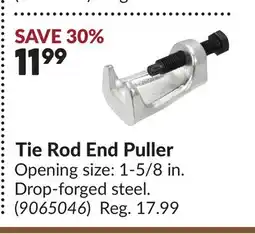 Princess Auto Tie Rod End Puller offer