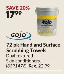 Princess Auto 72 pk Hand and Surface Scrubbing Towels offer