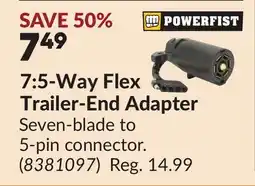 Princess Auto 7:5-Way Flex Trailer-End Adapter offer