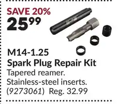 Princess Auto M14-1.25 Spark Plug Repair Kit offer