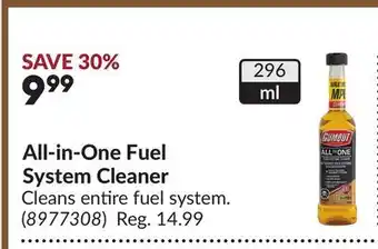 Princess Auto All-in-One Fuel System Cleaner offer