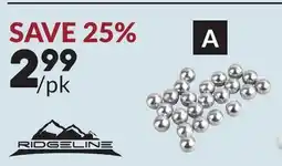 Princess Auto Slingshot Ammo Balls 250 pk 1/4 in. Steel offer