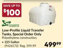 Princess Auto Low-Profile Liquid Transfer Tanks, Special Order Only offer