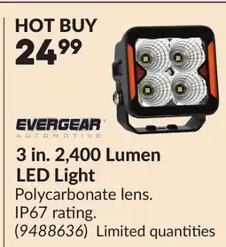 Princess Auto 3 in. 2,400 Lumen LED Light offer