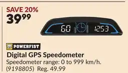 Princess Auto Digital GPS Speedometer offer