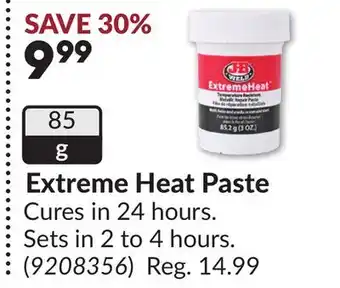 Princess Auto Extreme Heat Paste offer