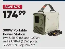Princess Auto 300W Portable Power Station offer
