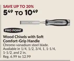 Princess Auto Wood Chisels with So Comfort-Grip Handle offer
