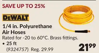 Princess Auto 1/4 in. Polyurethane Air Hoses offer