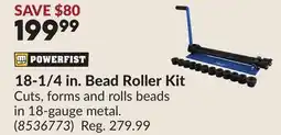 Princess Auto 18-1/4 in. Bead Roller Kit offer