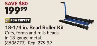 Princess Auto 18-1/4 in. Bead Roller Kit offer