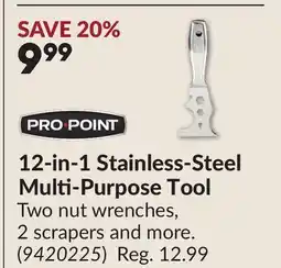 Princess Auto 12-in-1 Stainless-Steel Multi-Purpose Tool offer