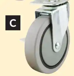 Princess Auto 5 in. Thermoplastic-Rubber Casters Swivel with Brake offer