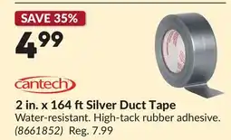 Princess Auto 2 in. x 164 ftSilver Duct Tape offer