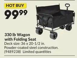 Princess Auto 330 lb Wagon with Folding Seat offer