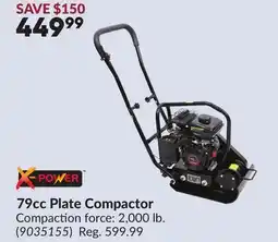 Princess Auto 79cc Plate Compactor offer