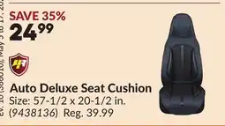 Princess Auto Auto Deluxe Seat Cushion offer