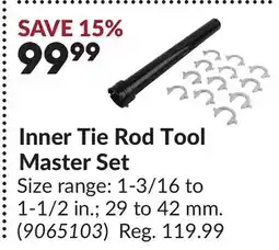 Princess Auto Inner Tie Rod Tool Master Set offer