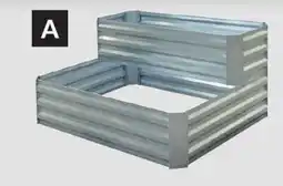 Princess Auto Galvanized Garden Beds, 47 x 35 x 17 in. Stair offer