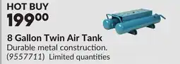 Princess Auto 8 Gallon Twin Air Tank offer