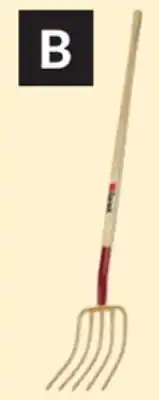 Princess Auto Manure Forks, 5 Tine. Handle length: 48 in offer