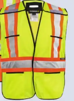 Princess Auto One-Size High-Vis Tear-Away Safety Chests offer