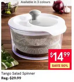 Kitchen Stuff Plus Tango Salad Spinner offer