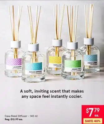 Kitchen Stuff Plus Casa Reed Diffuser offer