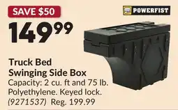 Princess Auto Truck Bed Swinging Side Box offer
