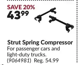 Princess Auto Strut Spring Compressor offer