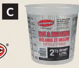 Princess Auto Paint Mix and Measure Cups, 2.5 QT offer
