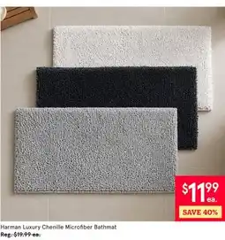 Kitchen Stuff Plus Harman Luxury Chenille Microfiber Bathmat offer