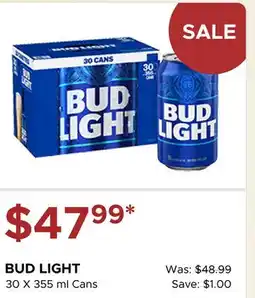 The Beer Store BUD LIGHT offer